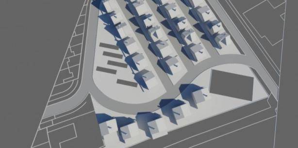digitale maquette huizen
