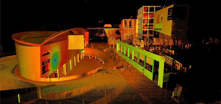 3D scan centrale maatvoering van Gogh museum
