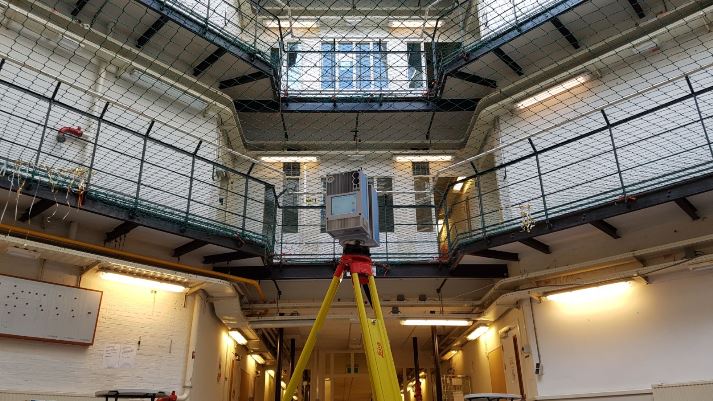 3D inmeting gevangenis Amsterdam 