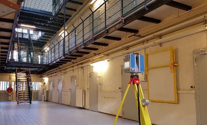 3D scannen gevangenis