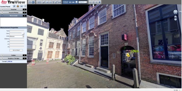 3D scanviewer plein't Hoogt Utrecht