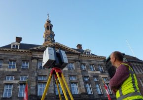 3D scan gevel stadhuis