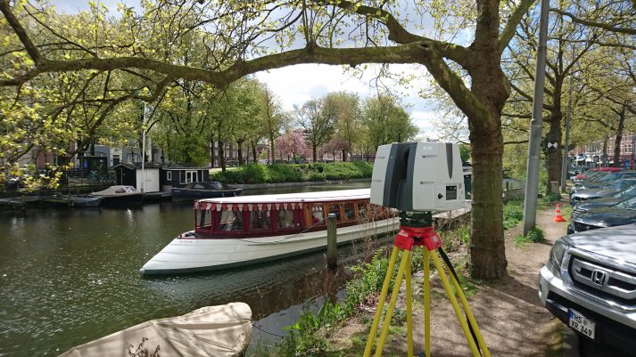 3D scannen singelgrachtgarage Amsterdam