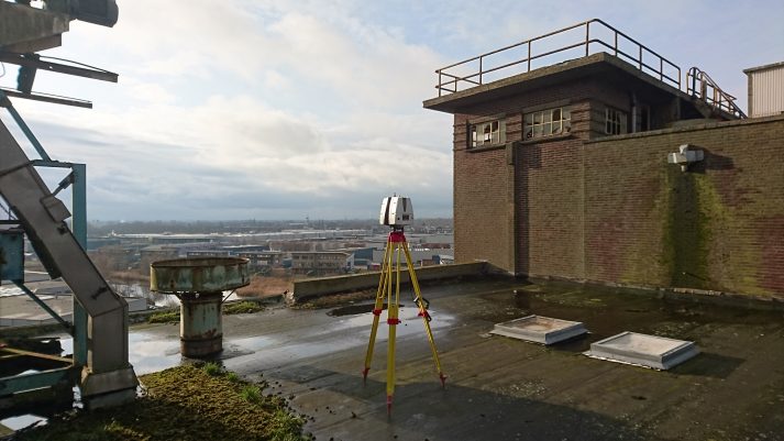High-end 3D scanning op dak Brokking Wormerveer