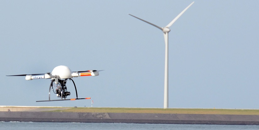 drone 3D meting lange duur windmolen