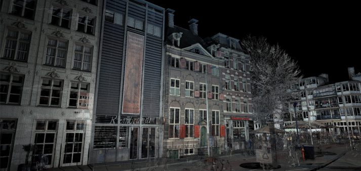 rembrandt huis 3d laserscanner