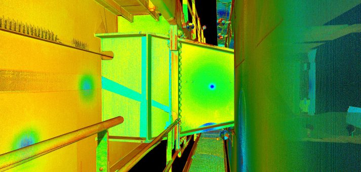 3D detailscan staalconstructie Galecopperbrug