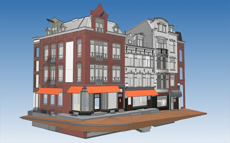 3D model archicad - revit