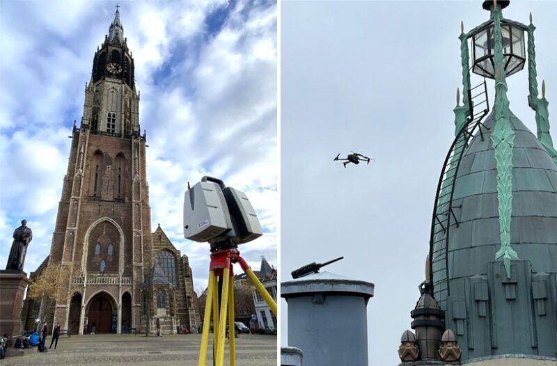 laserscanner combinatie met drone